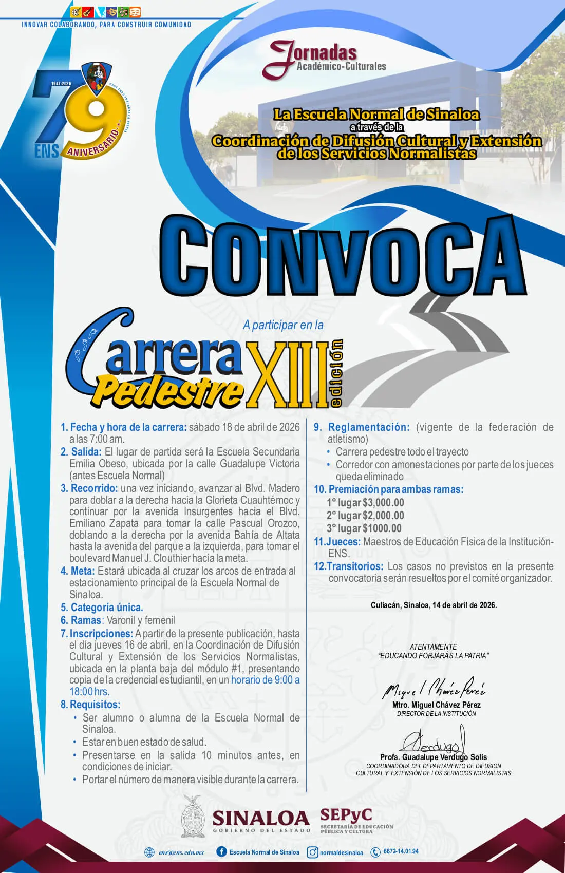 Carrera Pedestre 79 Aniversario